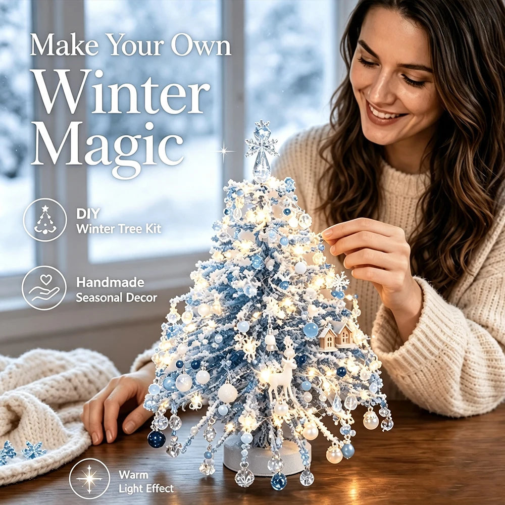Beadora™ DIY Beaded Christmas Tree Kit — Everything You Need Included